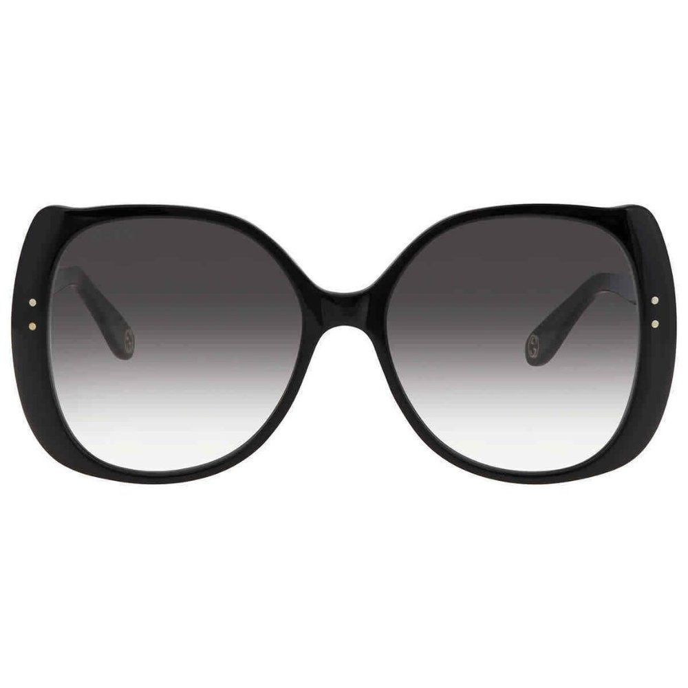 NEW Gucci Grey Gradient Women's Sunglasses - Picture 2 of 4